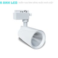 Đèn led rọi ray 20w 804 kt : 78x115mm vỏ trắng AS trung trắng