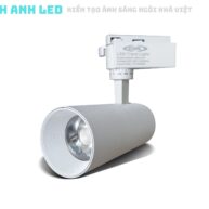 Đèn led rọi ray 30w 819 kt : 90x115mm vỏ trắng AS trắng