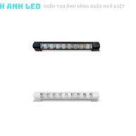 Đèn led rọi ray thanh 24w 816 kt : 415x49x54mm vỏ đen AS trung tính