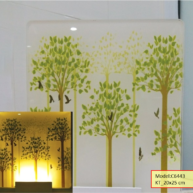 Đèn led gắn tường tranh nghệ thuật C6443