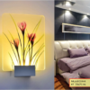 Đèn led gắn tường tranh nghệ thuật C6444
