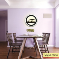 Đèn led gắn tường tranh nghệ thuật C6445