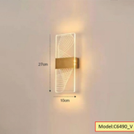 Đèn led gắn tường tranh nghệ thuật C64490