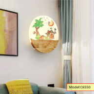 Đèn led gắn tường tranh nghệ thuật 6550