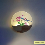 Đèn led gắn tường tranh nghệ thuật 6556