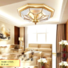 Đèn ốp trần đồng tân cổ điển C7035