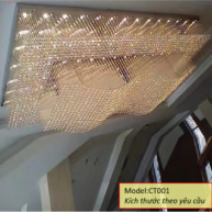 Đèn chùm pha lê cao cấp CT001