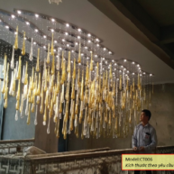 Đèn chùm pha lê cao cấp CT006