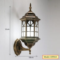 Đèn vách đồng gắn tường trang trí hiện đại COT014