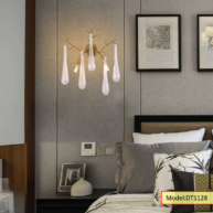 Đèn led gắn tường pha lê cao cấp DT1128