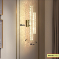 Đèn led gắn tường pha lê cao cấp DT1175