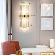 Đèn led gắn tường pha lê cao cấp DT1827
