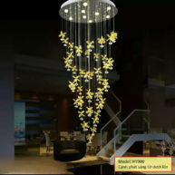 Đèn thả thông tầng pha lê thiết kế hiện đại sang trọng HT9000