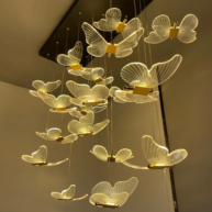 Đèn thả thông tầng pha lê thiết kế hiện đại sang trọng HTK039.3