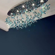 Đèn thả thông tầng pha lê thiết kế hiện đại sang trọng HTK065.2