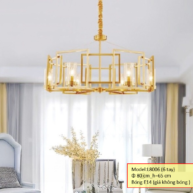 Đèn chùm thả trang trí bàn ăn L8006 6 tay E14