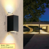 Đèn led gắn tường ngoại thất hiện đại LT011