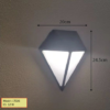 Đèn led gắn tường ngoại thất hiện đại LT026/1