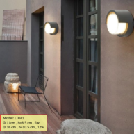Đèn led gắn tường ngoại thất hiện đại LT041 6W