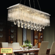Đèn ốp trần pha lê cao cấp M9104