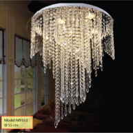 Đèn ốp trần pha lê cao cấp M9163