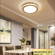 Đèn ốp trần mica pha lê MKPL 013