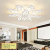 Đèn ốp trần cao cấp trang trí phòng khách MN007 D81 3 chế độ sáng