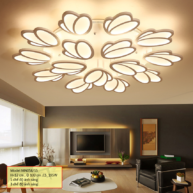 Đèn ốp trần cao cấp trang trí phòng khách MN0058 chế độ sáng