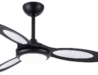 Quạt trần cánh nhựa ABS 35w kt 1118x40mm AS đổi màu