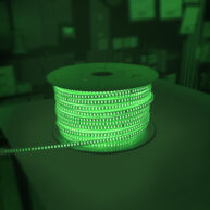 Đèn Led Dây 220V 7w/1m  Chip Led 2835 AS xanh lá cây