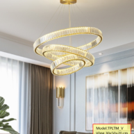 Đèn chùm thả pha lê cao cấp TPLTMV357 30x50x70