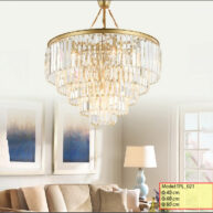 Đèn chùm thả pha lê cao cấp TPL021 D60