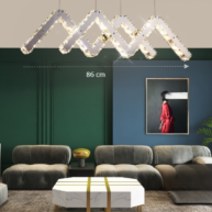 Đèn chùm thả pha lê cao cấp TPL 100
