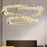 Đèn chùm thả pha lê cao cấp TPL112 D60,80