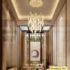 Đèn thả thông tầng pha lê thiết kế hiện đại sang trọng HTK061