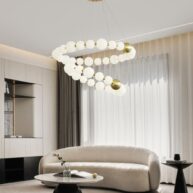 Đèn thả thông tầng pha lê thiết kế hiện đại sang trọng HTK  (Hàng đặt)