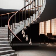 Đèn thả thông tầng pha lê thiết kế hiện đại sang trọng HTK  (Hàng đặt